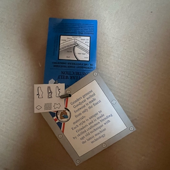 Grinders “Herald” Black Leather 14 Hole Steel Toe Boots Mens UK 5 US W 7… - Picture 6 of 16